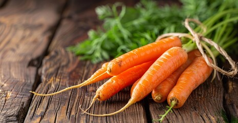 Fresh Carrots A Vibrant Display of Nature's Bounty Generative AI - obrazy, fototapety, plakaty