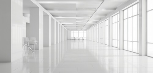 corridor in building