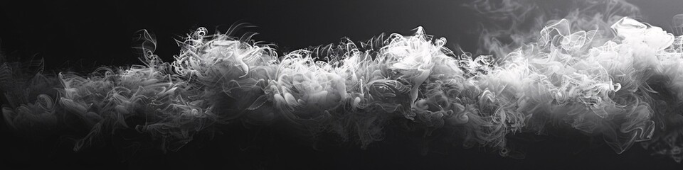 The Smoke of Transformation A Visual Metaphor for Change and Evolution Generative AI - obrazy, fototapety, plakaty