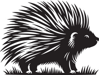 Porcupine SVG  Silhouette Design (75).eps