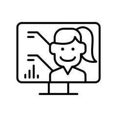 Online diagnosis icon