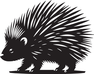 Porcupine SVG  Silhouette Design (93).eps