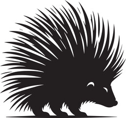 Porcupine SVG  Silhouette Design (104).eps
