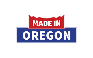 Made In Oregon Seal Vector