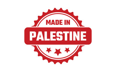 Made In Palestine Rubber Stamp