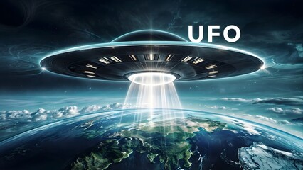 Mesmerizing UFO Over Earth Captures Imagination on UFO Day