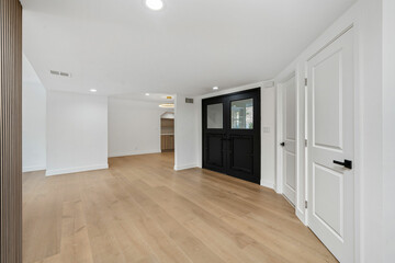 Remodeled home in Los Angeles, with empty rooms