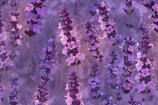 Seamless Mauve Background - Solid Lavandula Colors for Walls, Wallpaper, or Photos