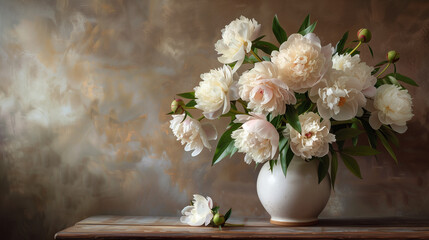 still life with flowers