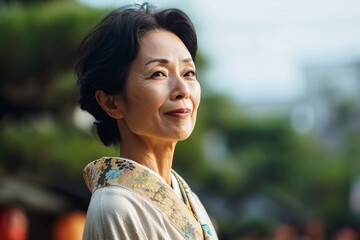 ミドル世代の日本人女性, Generative AI