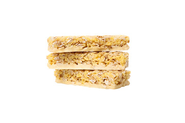 PNG,Granola Bars, isolated on white background