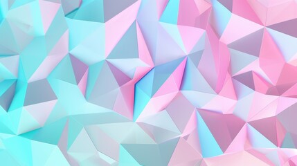 Fototapeta premium Pastel Geometric Abstract Background Design