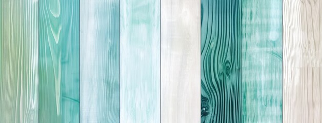 Soothing Turquoise Wooden Panels Textured Backdrop