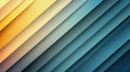 background in muted tones ranging from yellow to blue with geometric lines and gradients, ideal for showcasing corporate branding and professional services