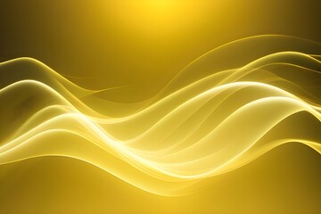 glowing wave yellow abstract background, backgrounds 