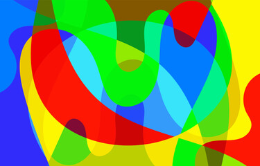 Colorful Abstract background design, vector art