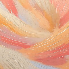 Abstrakcyjna tapeta w kolorze peach fuzz