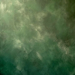 Zielone tło grunge., khaki Odrapana ściana, stara farba. Abstrakcyjny wzór, puste miejsce, przestrzeń - obrazy, fototapety, plakaty