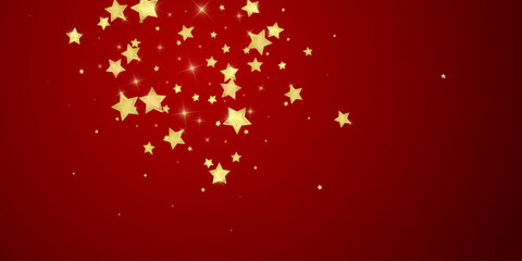 Magic stars vector overlay.  Gold stars scattered - 781933115