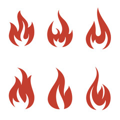 burning fire icons