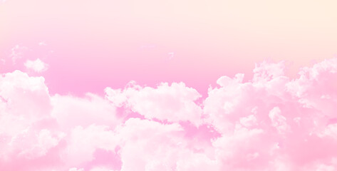 Pink Sky Cloud Background Color Dream Abstract Sunset Landscape Pastel weather Light Warm Morning Wallpaper Freedom Summer Winter, Mockup Cosmetic Environment, Heaven Dramatic Sunlight Dusk Beautiful.