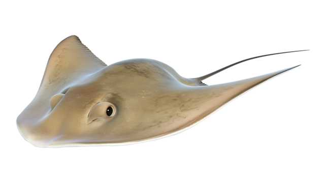 Stingray Isolated on Transparent Background
