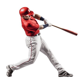 recommend clip art: Baseball Player Bat Swing Isolated on Transparent Background
                    