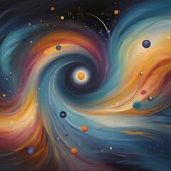 fractal burst background