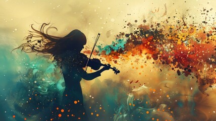 dream where a person tunes discordant musical notes into harmony, symbolizing the resolution of differences