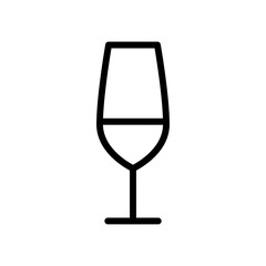 Champagne, wine icon
