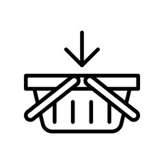 Shopping online icon
