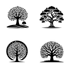 Tree icon set-22