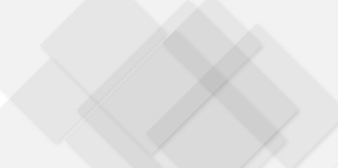Obraz premium Geometric white abstract square shape banner background. Digital futuristic technology concept geometric line vector background. Design for banner, poster, template, cover, technology background. 