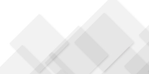 Fototapeta premium Geometric white abstract square shape banner background. Digital futuristic technology concept geometric line vector background. Design for banner, poster, template, cover, technology background. 