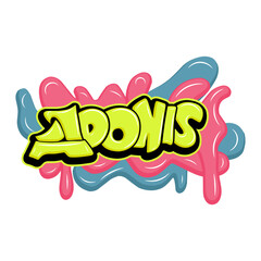 graffiti lettering typography art illustration