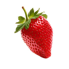 Isolated Red Strawberry
