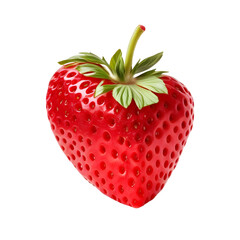 Isolated Red Strawberry