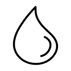 drop Vector Line Icon Design