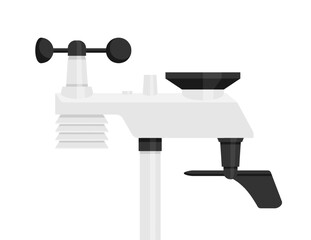 Smart home weather station - side view