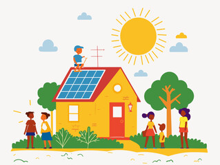 Sustainable Financial Empowerment: Government Incentives for Solar Panel Installation and Charity Event Supporting Financial Literacy in Underserved Communities