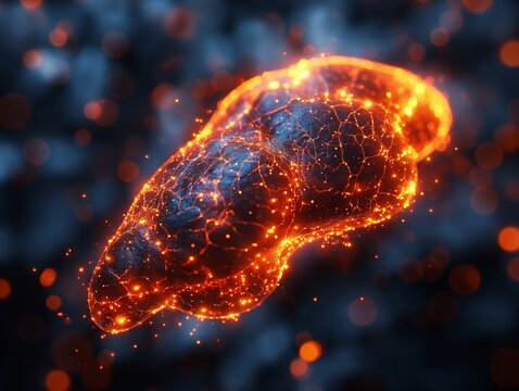 Support healthy liver concept, human liver, treatment of problems associated with liver disease