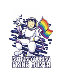 Gaysian Astronaut Rainbow Pride Expression