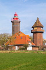 Lighthouse at Dahme, German Baltic Sea coast