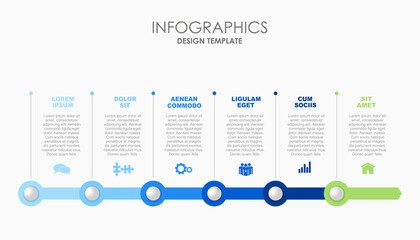 Infographic design template with place for your data. Vector illustration. - 781981333