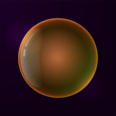 PNG balloons on a coral background. Vector flying balls. 