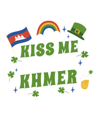 Kiss Me I'm Khmer Vibrant Cultural Expression