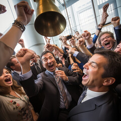 Wall Street Cheers: Executives Ring the Bell, Ushering in a Publicly Traded Era