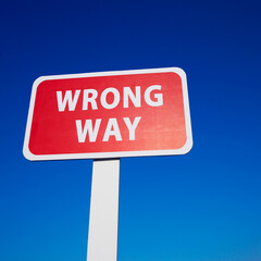 do not enter Sign board