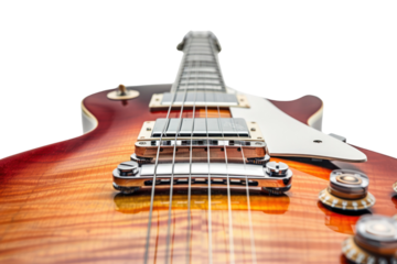 electric guitar
isolated on white background.
