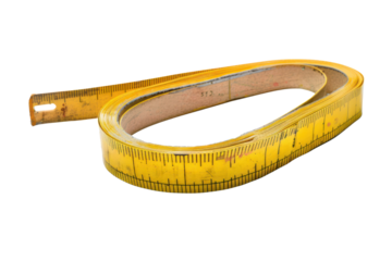 Measuring tape
isolated on white background.